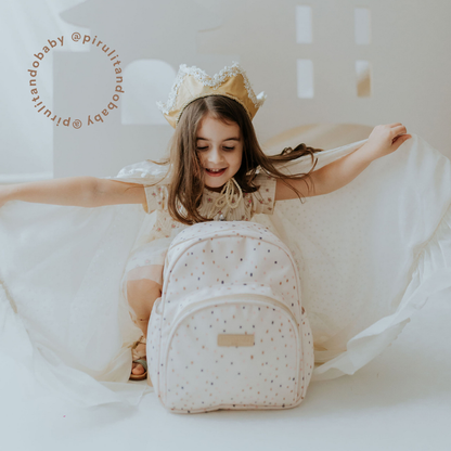 Mochila Pequeña Confete Marfim