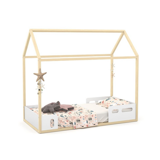 Cama Matic Liv 1900 Laq. Blanco Soft/Natural