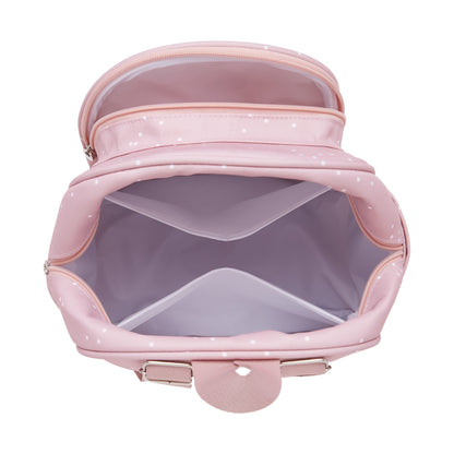 Mochila Pequeña Bolinhas Rose