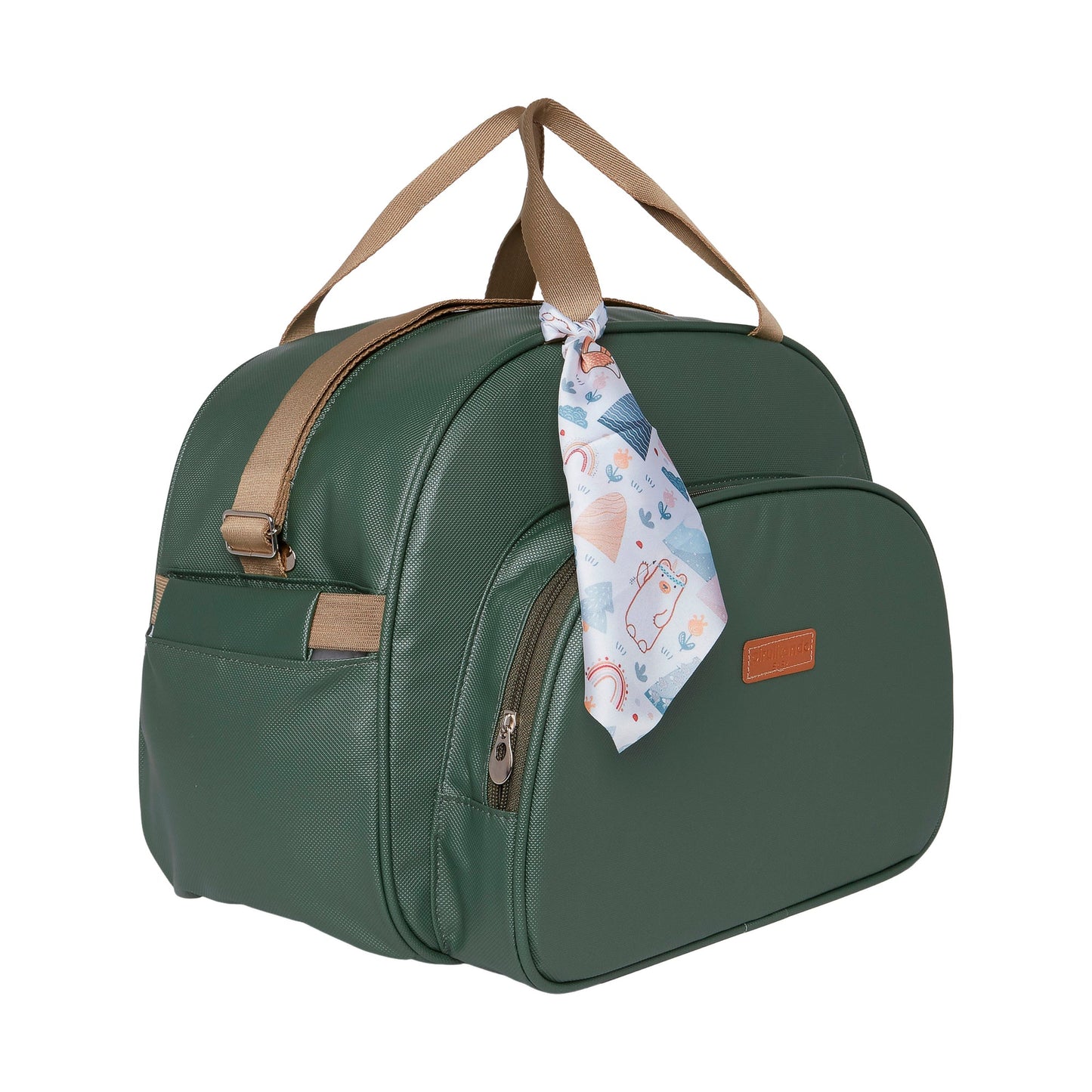 Bolso Maternidad Grande Brotinho Verde Musgo