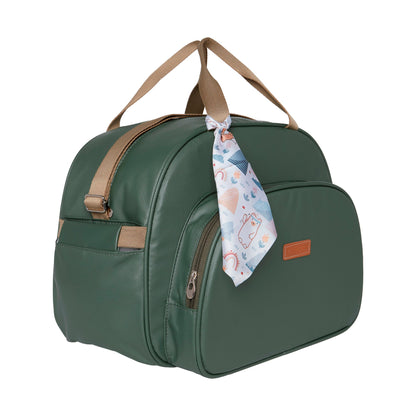 Bolso Maternidad Grande Brotinho Verde Musgo