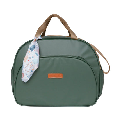 Bolso Maternidad Grande Brotinho Verde Musgo