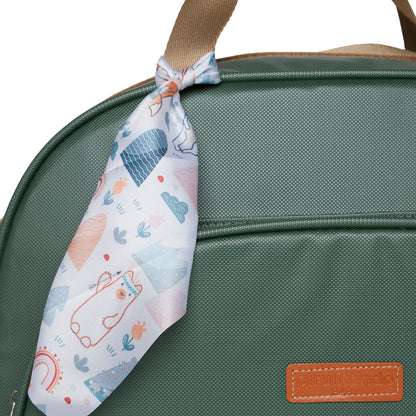 Bolso Maternidad Grande Brotinho Verde Musgo