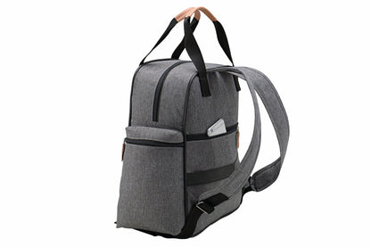 Mochila Maternidad Grande Aconchego Gris