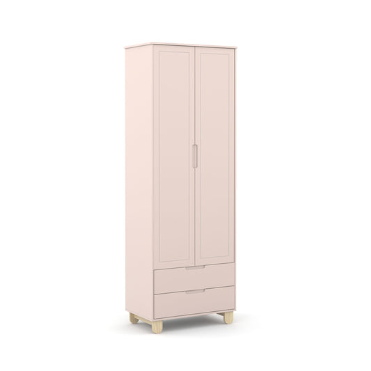 Ropero 2 Pts Matic Zupy Clean Laq. Rose/Natural