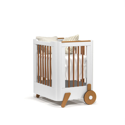Cuna 3 en 1 Matic Fun Laqueado Blanco Soft/Eco Wood