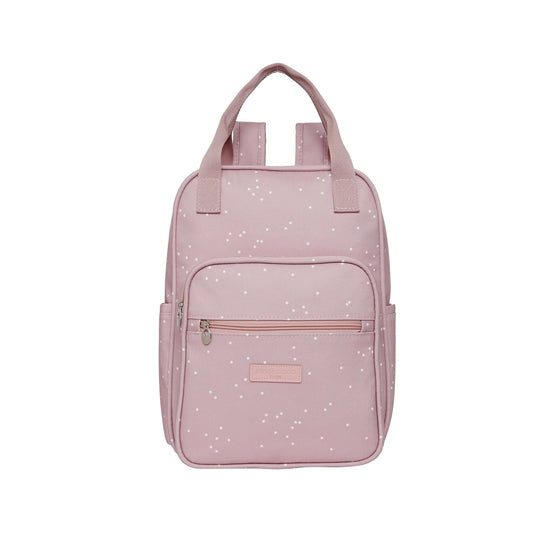 Mochila Maternidad Con Bolsillo Térmico Bolinhas Rose