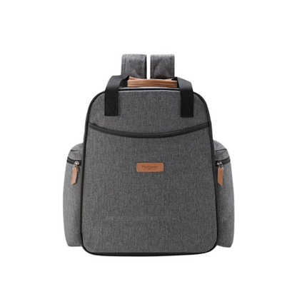 Mochila Maternidad Grande Aconchego Gris