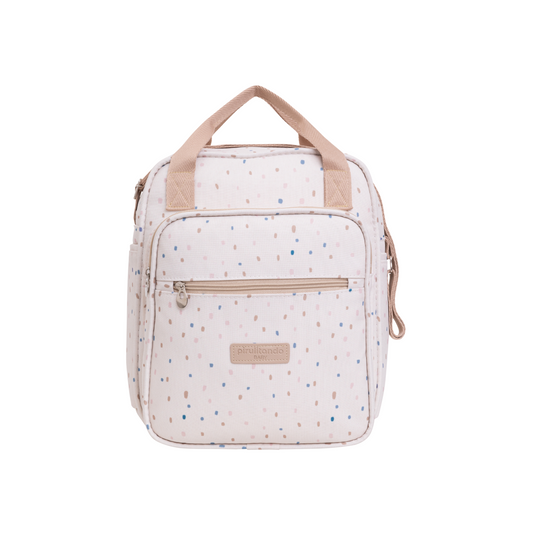 Bolso Maternidad Mediano Confete Marfim