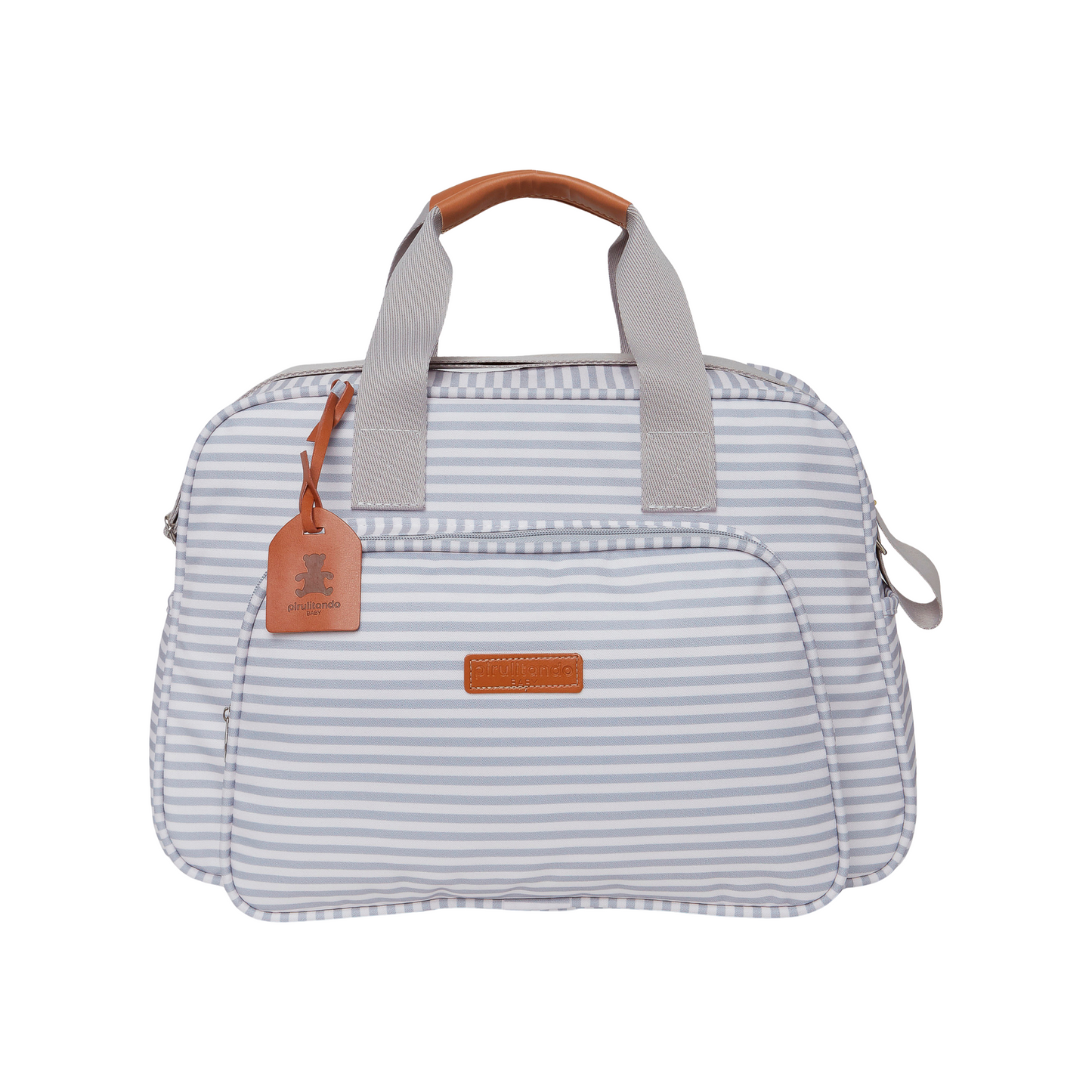 Bolso Maternidad Grande Crescer Gris