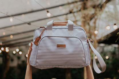 Bolso Maternidad Grande Crescer Gris