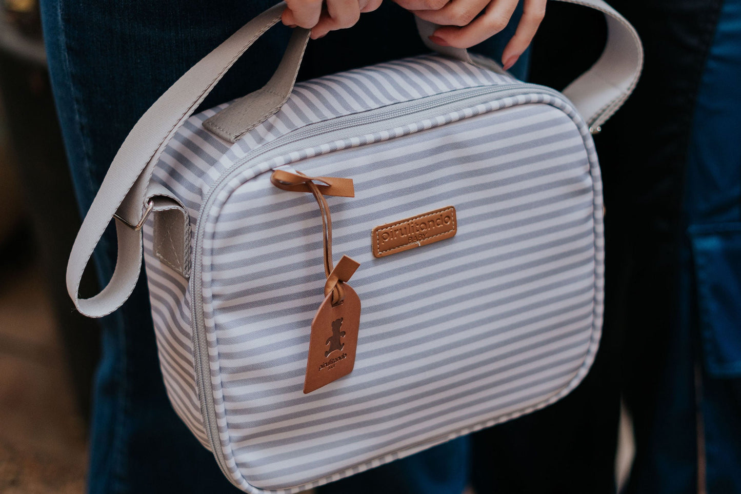 Frasquera Térmica Crescer Gris