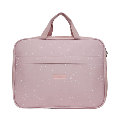 Maleta Maternidad Bolinhas Rose